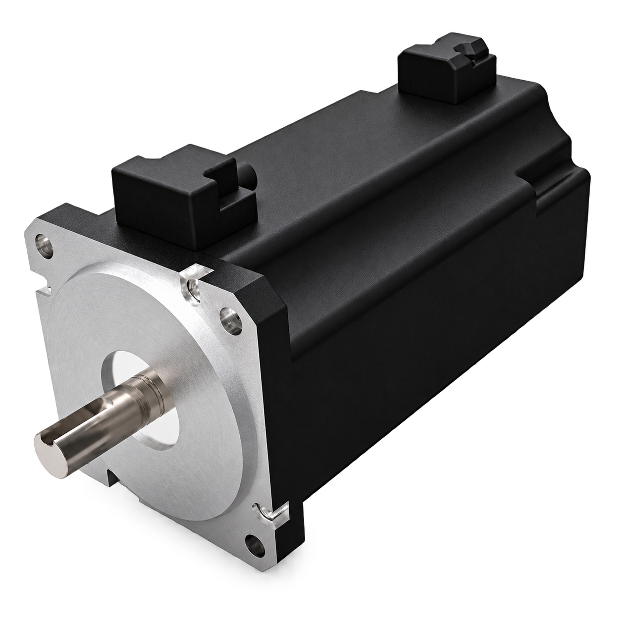 Coreless servo motor with feedback reference