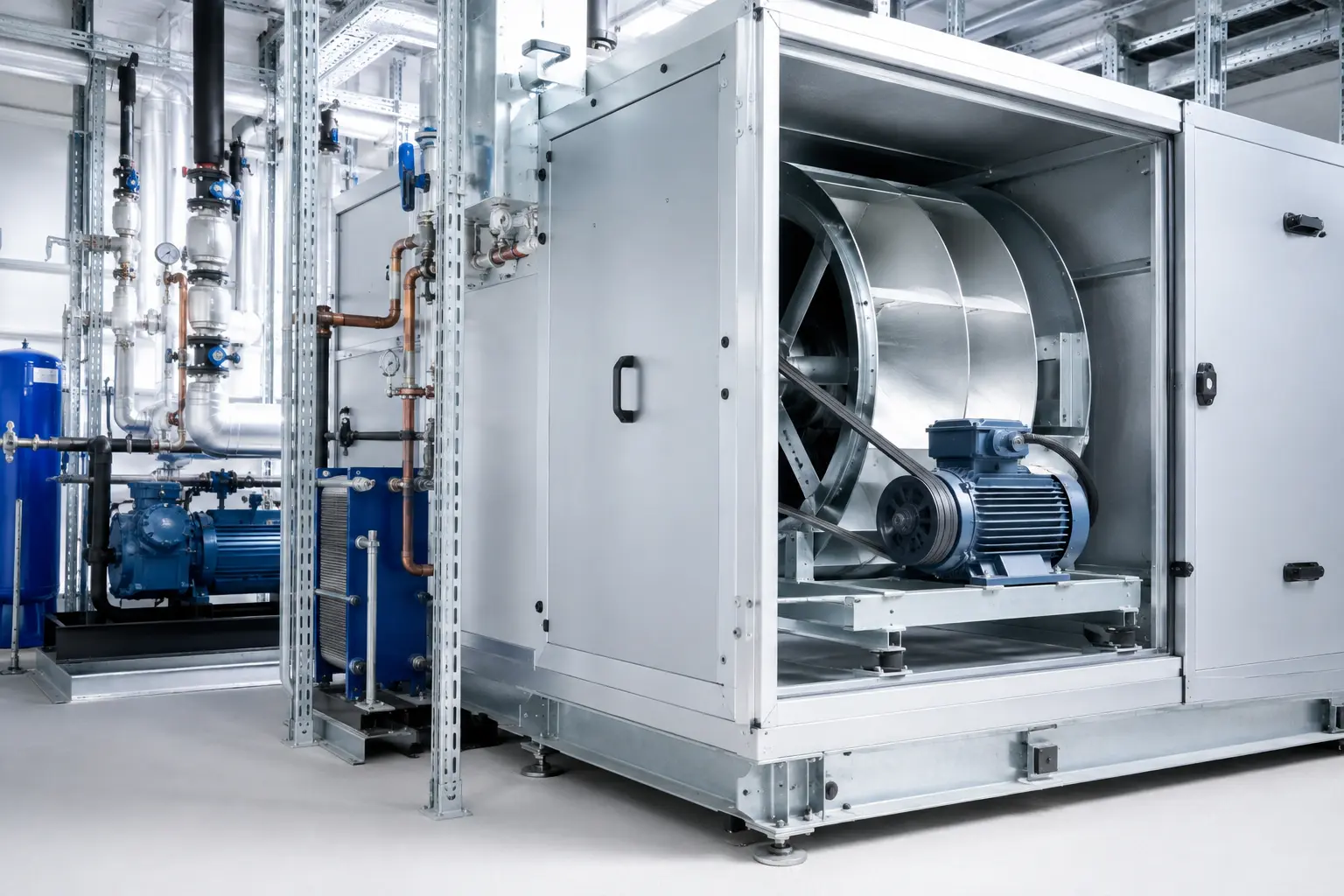 Refrigeration & Condenser Fans equipment application