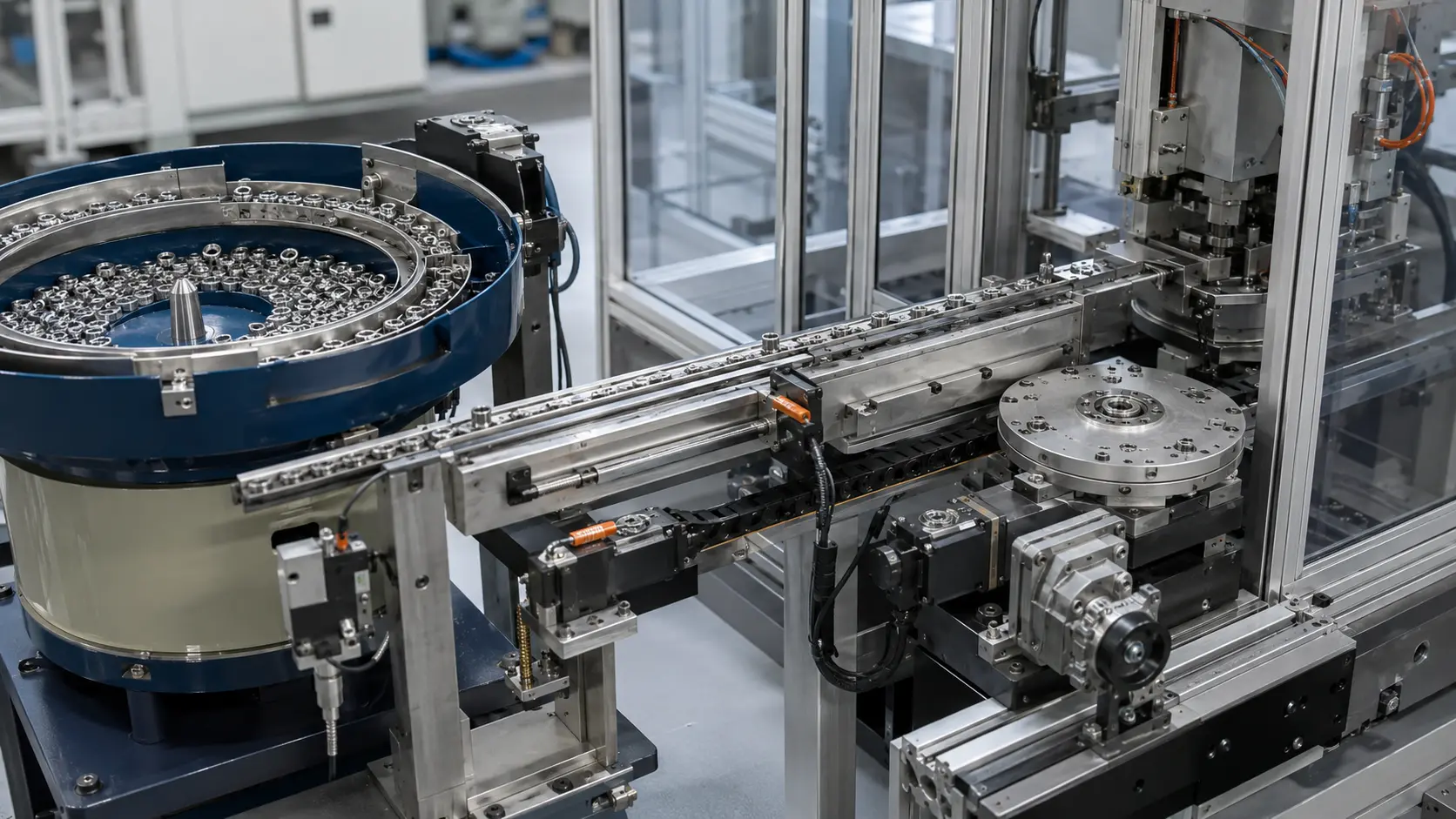 Feeders, Indexing & Auxiliary Axes equipment application