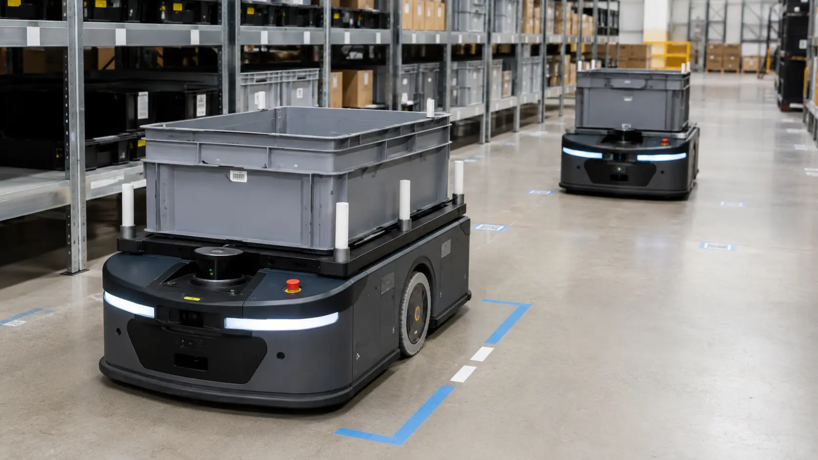 Mobile Robots & AGVs application
