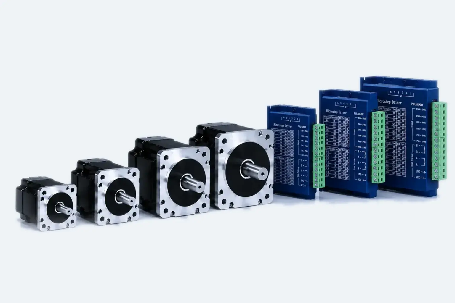 Stepper Motors & Drivers product family