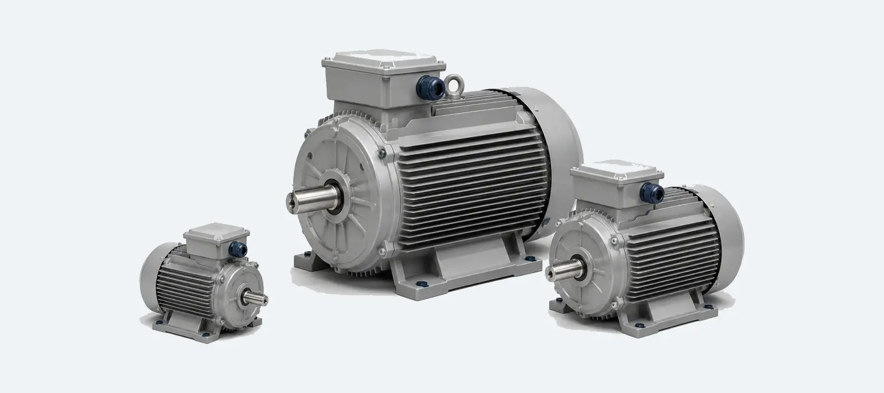 Coordinated IE3 and IE4 industrial AC motor family